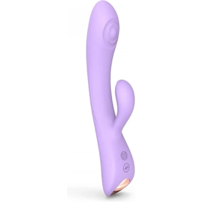 Afbeelding van Love to BUNNY &amp; CLYDE Rabbit Vibrator met &quot;tapping&quot; functie lila