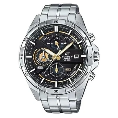 Afbeelding van Casio Edifice EFR 556D 1AVUEF Herenhorloge 49 mm Zilverkleurig