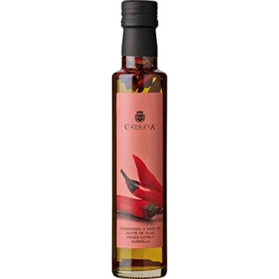 Afbeelding van La Chinata Aceite De Oliva Virgen Extra Guin DILA, natuurlijke olijfolie met vanillepeper, 2 stuks (2 x 250 ml)