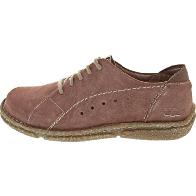 Afbeelding van Josef Seibel Sportieve veterschoenen rosakombi, Dames, Maat: 42, Rosa kombi Leer