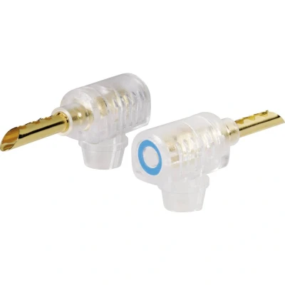 Afbeelding van TRU COMPONENTS Banaanstekker Stekker, haaks Stift Ø: 4 mm Zwart 1 stuk(s)
