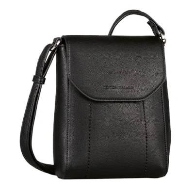 Afbeelding van TOM TAILOR Schoudertas Ammi Flap Bag Black Zwart