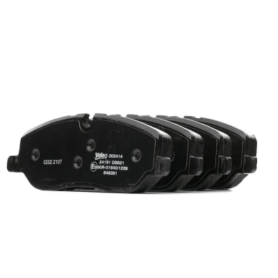 Afbeelding van VALEO 302414 Remblokkenset Vooras Excl. slijtage waarschuwingscontact Met anti kreukplaat LAND ROVER: Range Rover Sport, Discovery 4, 3