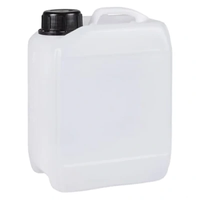 Afbeelding van 2,5 liter jerrycan voor water en gevaarlijke vloeistoffen naturel