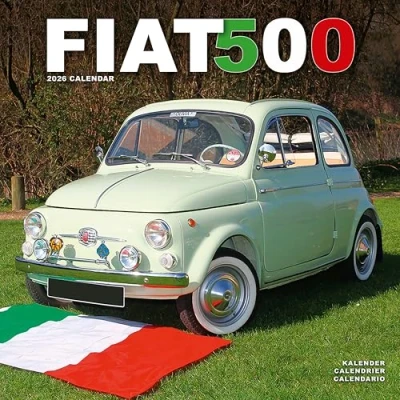 Afbeelding van Fiat 500 Kalender 2025 2026