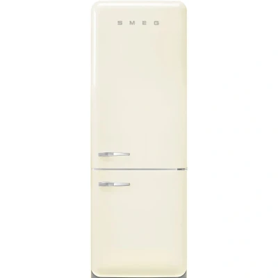 Afbeelding van Smeg FAB38RCR5 Koel en vriescombinatie Scharnier rechts Crème Frigo