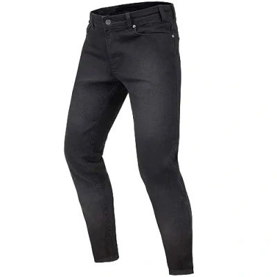 Afbeelding van REBELHORN Classic III Kevlar Dupont Motorjeans voor heren, SAS TEC kniebeschermers, heupbeschermers, slim fit