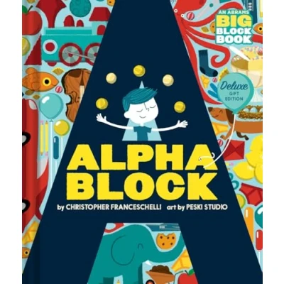 Afbeelding van An Abrams BIG Block Book Alphablock: Deluxe Gift Edition (An Book)