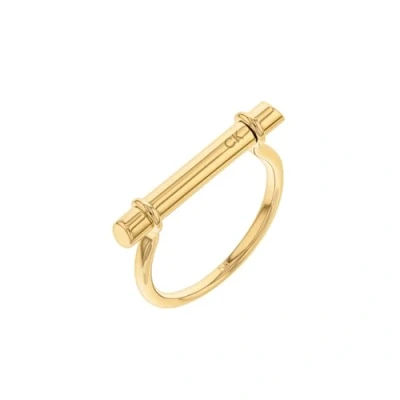Afbeelding van Calvin Klein Ringen voor Dames Collectie Elongated Linear, Metaal, Geen edelsteen