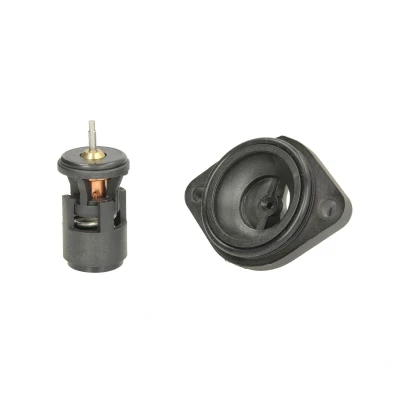 Afbeelding van THERMOTEC D2W004TT Thermostaat, koelvloeistof 87 Met pakking Kunststof behuizing VOLKSWAGEN: Polo V Hatchback, Golf 6, 4, SEAT: Ibiza 4