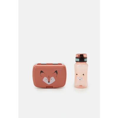 Afbeelding van Lässig Lunch About Friends FOX SET Unisex Brooddoos voor kinderen, Maat: One Size, Red