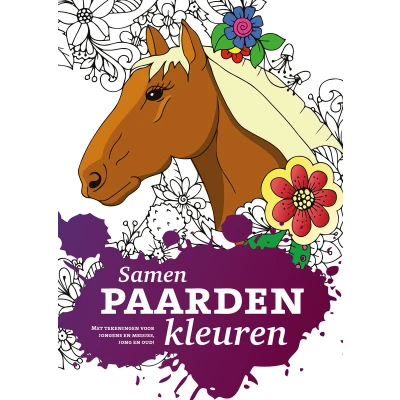 Afbeelding van Samen paarden kleuren