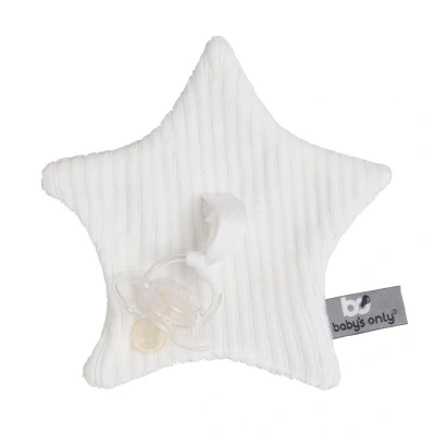 Afbeelding van Baby&#039;s Only Speendoekje Sense Ster Wit