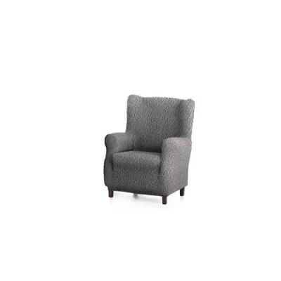 Afbeelding van Eysa Grigio Scuro 3D bankovertrek, 1 zits