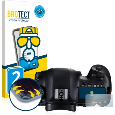 Afbeelding van BROTECT Screenprotector voor Canon EOS 5D Mark III (Schouderdisplay) Folie Beschermfolie matte volledig dekking (2 Stuks)