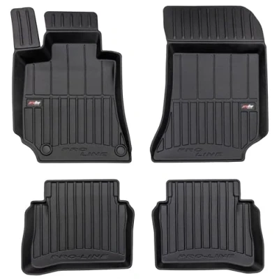 Afbeelding van MOTOS tapis de sol caoutchouc pour Mercedes Benz E Classe W212 2009 2016 Améliorez Votre Confort Voyage avec Le noir antidérapant Auto 3D voiture Tous Temps Voiture, Protection Co