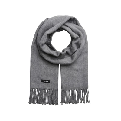 Afbeelding van Jack &amp; Jones Solid Scarf Unisex Sjaal, Maat: One Size, Grey melange