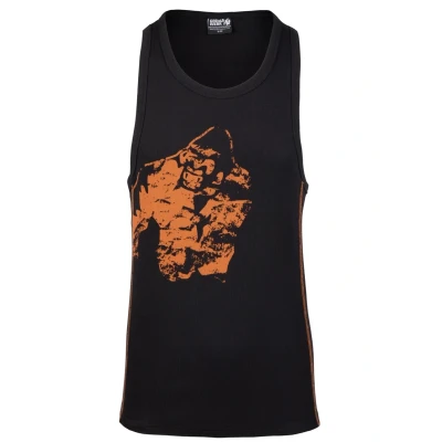 Afbeelding van Gorilla Wear Monterey Top, Heren, Maat: L/XL, Black