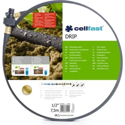 Afbeelding van Cellfast Druppelslang 1/2 inch 7.5 M