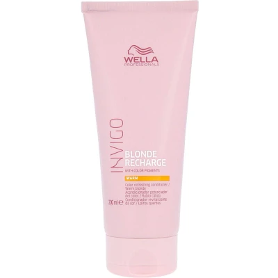 Afbeelding van Wella Invigo Blonde Recharge Conditioner 200 ml Warm