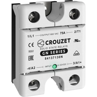 Afbeelding van Crouzet Halfgeleiderrelais 84137130N 75 A Schakelspanning (max.): 660 V/AC Schakelend bij overbelasting 1 stuk(s)