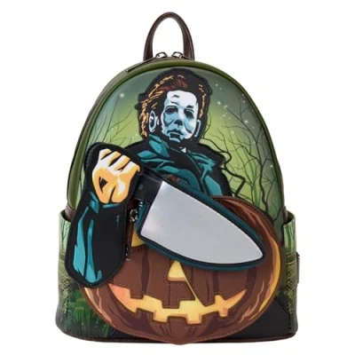 Afbeelding van Loungefly Mini Backpack Compass Halloween Michael Myers