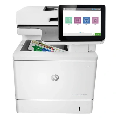 Image de HP LaserJet Enterprise Flow MFP M578c Imprimante multifonctions couleur laser Legal (216 x 356 mm) (original) A4/Legal (support) jusqu&#039;à 38 ppm (copie) (impression) 650 feuilles 33.6 Kbits/s USB 2.0 Gigabit LAN hôte