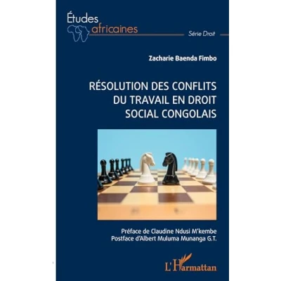 Afbeelding van Résolution des conflits du travail en droit social congolais