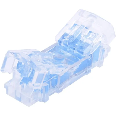 Afbeelding van Quadrios 1905C138 Draadconnector Flexibel: 0.40 0.70 mm² Massief: Aantal polen: 4 10 stuk(s) Blauw