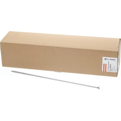 Afbeelding van Spaanplaatschroef verzinkt platverzonken kop TX25 deeldraad 6.0X300/72 (per 100 stuks)