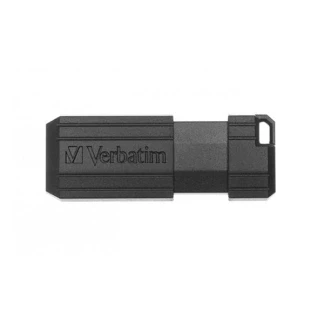 Afbeelding van Verbatim PinStripe USB 2.0 stick, 64 GB, zwart stick