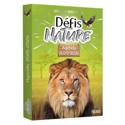 Afbeelding van DEFIS NATURE AGENDA ANIMAUX REDOUTABLES 2025 2026