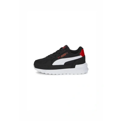 Afbeelding van Graviton AC sportschoenen, Zwart/Rood/Wit, Maat 21 PUMA