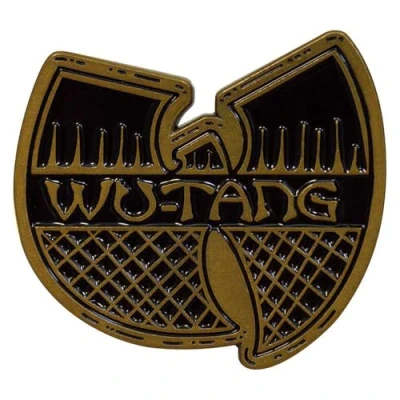 Afbeelding van Wu Tang Clan Black &amp; Gold Logo Pin