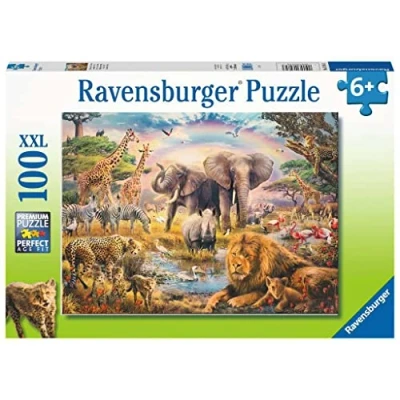 Image de Puzzle 100 pièces Ravensburger Animaux à l&#039;état sauvage