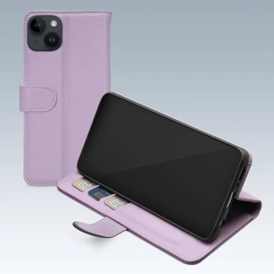Afbeelding van Mobilize Premium Gelly Wallet Book Case Apple iPhone 14 Plus Purple