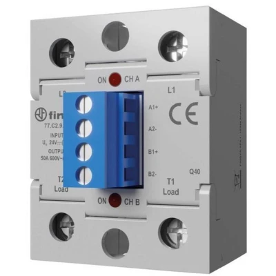 Afbeelding van Finder Halfgeleiderrelais 77D190248650 60 A Schakelspanning (max.): 660 V/AC Schakelend bij overbelasting 1 stuk(s)