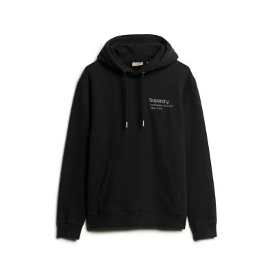 Afbeelding van Superdry CORE LOGO CITY Hoodie, Heren, Maat: Medium, Black