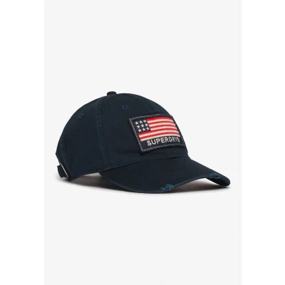 Afbeelding van Superdry Patched Baseballpet Blauw Man