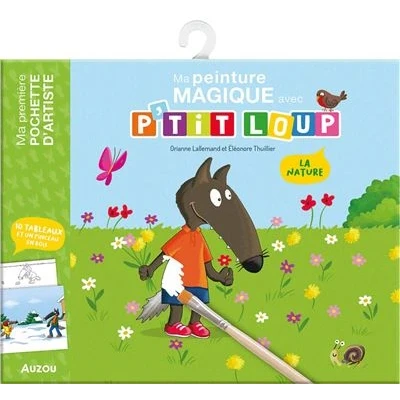Image de Ma peinture magique p&#039;tit loup la nature