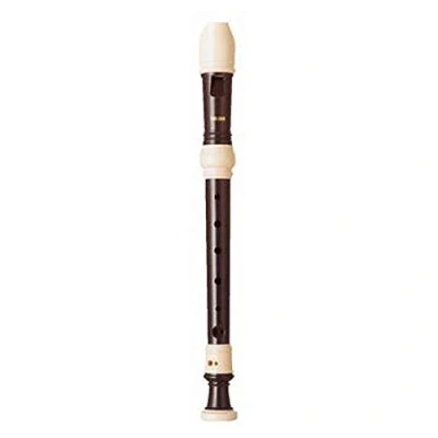 Afbeelding van Yamaha YRS 32B C Sopranblockfluit Barock, dubbel, bruin/wit Sopraan blokfluit (Barok)