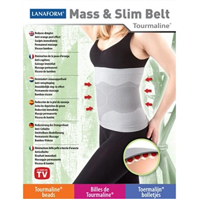 Afbeelding van Lanaform Mass Slim Belt Maat 4 (XL 44/46)