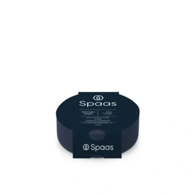 Afbeelding van Spaas Geurkaars Glow 4 lonten 20 uur Midnight Magic