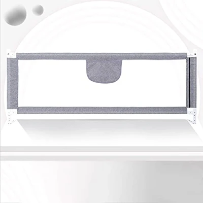 Afbeelding van LANTUS Babyveiligheidshek, 200 cm, bedbeschermer voor kinderen, kinderbed met grappig design. Afmetingen: