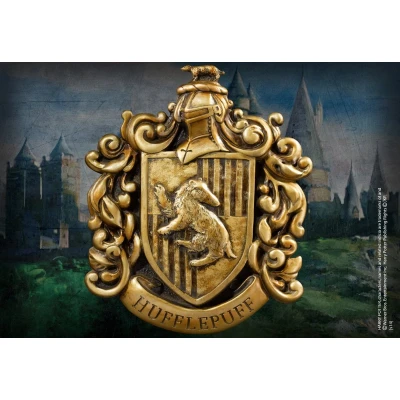Afbeelding van Hufflepuff schild wanddecoratie
