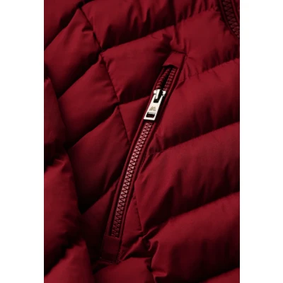Afbeelding van Superdry Halflange Fuji jas met capuchon imitatiebont Dames Gewatteerde jassen