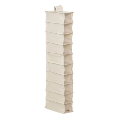 Afbeelding van 5Five Kledingkast hang organizer Dressy+ 10 vaks