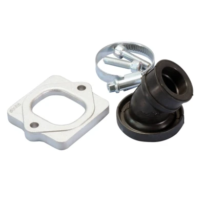 Afbeelding van Spruitstuk Polini Draaibaar Ø21 24x25mm Gilera &amp; Piaggio O.a. CP / Dellorto PHBG