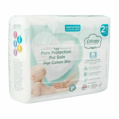 Image de Cottony Baby Diapers Size 2 3 6kg 38