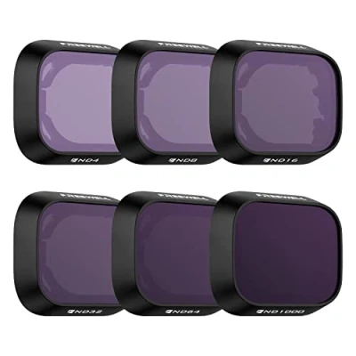 Afbeelding van Freewell All Day Set van 6 ND4, ND8, ND16, ND32, ND64, ND1000 filters compatibel met Mini 3 Pro/Mini